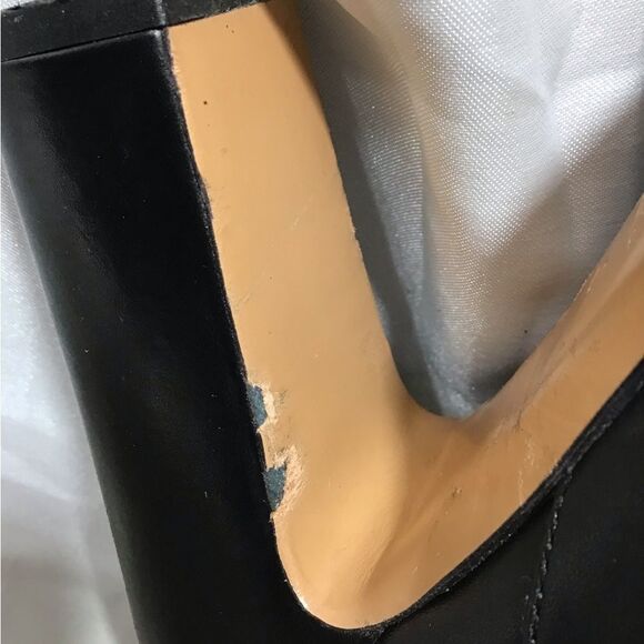 VALENTINO GARAVANI Black Calfskin Rockstud 100mm Ankle Boots Size 40 - Picture 13 of 16